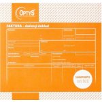 Optys 1074 Faktura samopropisovací 20x21cm 100 listů – Zboží Živě