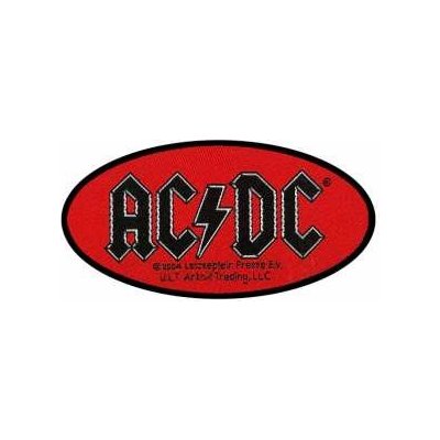 Nášivka Oval Logo Ac/dc – Zbozi.Blesk.cz