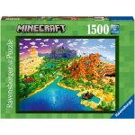 Ravensburger Minecraft Svět Minecraftu 1500 dílků – Sleviste.cz