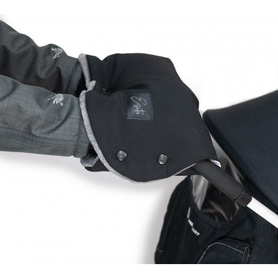 ESITO Rukávník Mikroplyš softshell Black Grey – Zboží Dáma