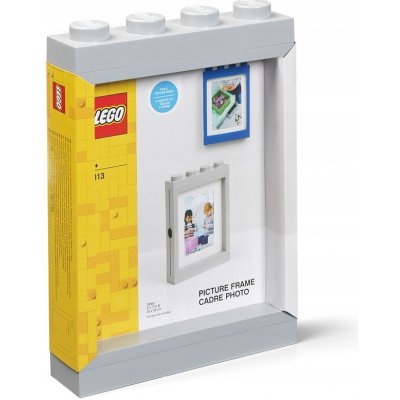LEGO fotorámeček - šedá – Zboží Živě