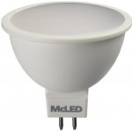 McLED LED žárovka GU5,3 MR16 4,6W 35W neutrální bílá 4000K, reflektor 12V 100° – Hledejceny.cz