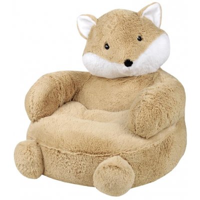 STOF Dětský puf plyšové zvířátko THEO 45 cm liška – Hledejceny.cz