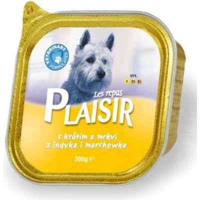 Plaisir Dog vanička krůtí 300 g