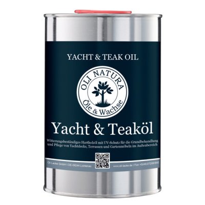 Oli Natura yacht & Teaköl 2,5 l bezbarvý