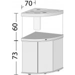 Juwel Trigon 190 LED akvarijní set černý 190 l – Zboží Dáma