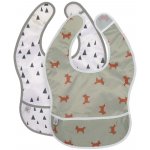 Lässig Babies Lightweight Bib Little Forest fox – Zboží Mobilmania