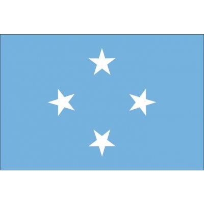 Federativní státy Mikronésie státní vlajka – Zbozi.Blesk.cz