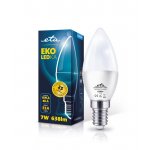 Eta Eko LEDka svíčka 7W E14 Teplá bílá C37-PR-638-16A – Zboží Mobilmania