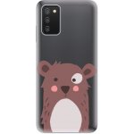 Pouzdro iSaprio - Brown Bear - Samsung Galaxy A03s – Hledejceny.cz