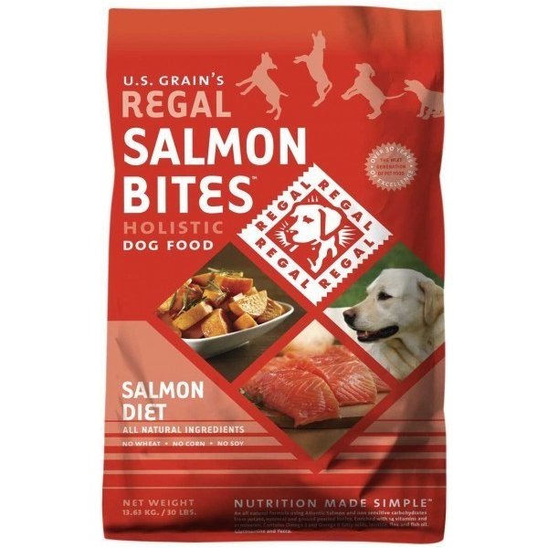 regal salmon bites dog food