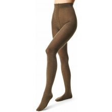 Novodonia Vlněné punčocháče Merino Woolee hnědá