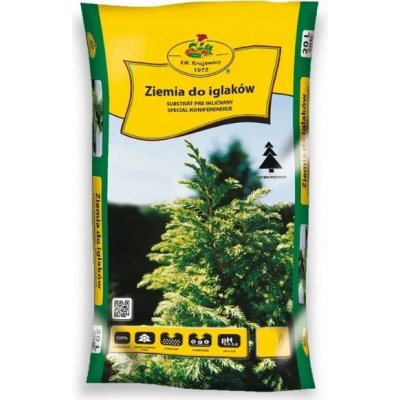 Kik Ziemskie Produkty zemina pro jehličnany pH 4,5-5 20 l – Hledejceny.cz