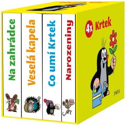 4x Krtek komplet v krabičce, 2. vydání - Zdeněk Miler – Zboží Mobilmania