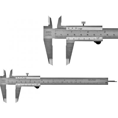SOMET 200/0,05mm, aretace šroubkem, plochý hloubkoměr – HobbyKompas.cz