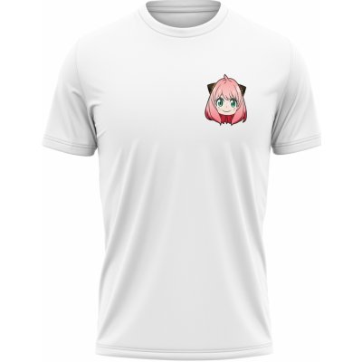 Spy x Family tričko Anya Minimalistic bílé – Zboží Dáma