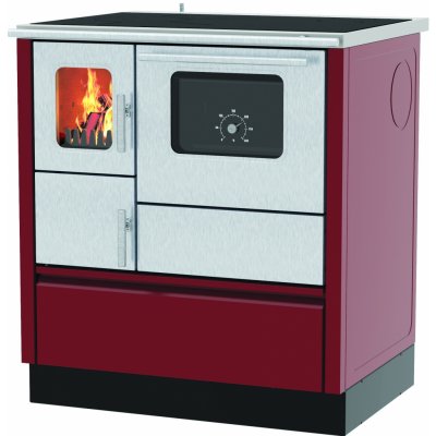 ALFA PLAM, INOX 75, teplovzdušný, pravý, červený – HobbyKompas.cz