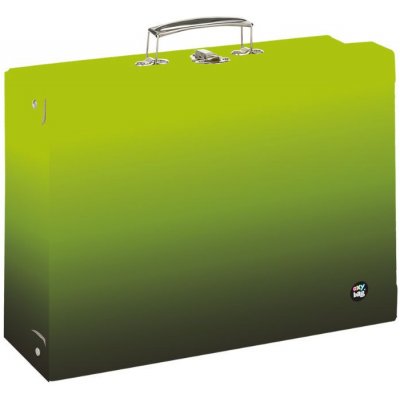 Oxybag Kufřík lamino hranatý A4 OXY NEXT Ombre – Zboží Mobilmania