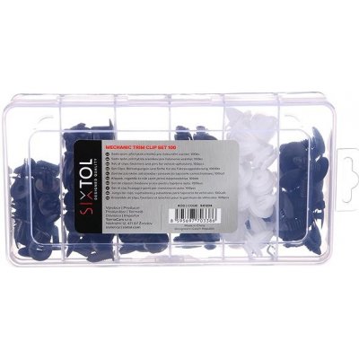 SIXTOL Sada spon, příchytek a kolíků pro čalounění vozidel MECHNIC TRIM CLIP SET 100 – Zboží Dáma