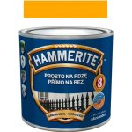 Akzo Nobel Hammerite přímo na rez, 0,25l, hladký žlutý – Hledejceny.cz