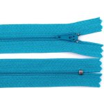 Pro Háčkování Spirálový zip pinlock No 3 délka 20 cm tyrkysově modrý – Hledejceny.cz