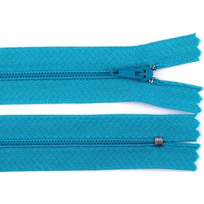 Pro Háčkování Spirálový zip pinlock No 3 délka 20 cm tyrkysově modrý – Hledejceny.cz