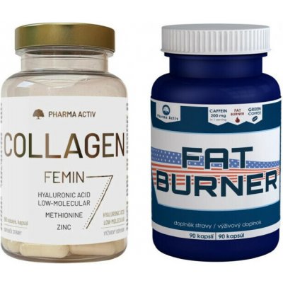 Collagen Femin 90 tablet + Fat Burner 90 tablet – Hledejceny.cz