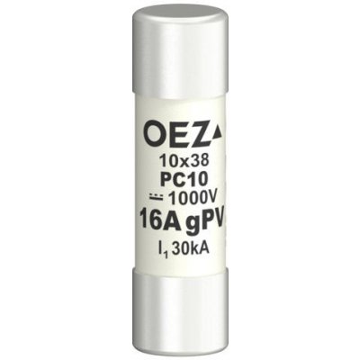 OEZ LETOHRAD OEZ Pojistka polovodičová 16A PC10 gPv OEZ:41241 – HobbyKompas.cz