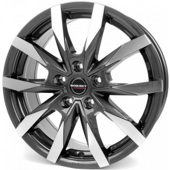 Borbet CW5 7,5x18 5x118 ET53 anthracite polished