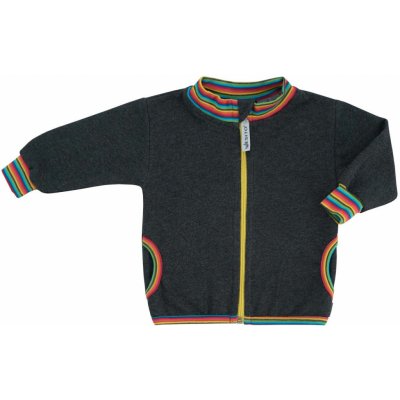 ESITO dětská zateplená mikina Duha šedá ESDETMIKDHA – Zboží Dáma