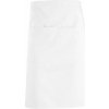 Zástěra Sol's Zástěra Gramercy s velkou přední kapsou směs bavlna polyester Bílá L01744