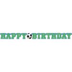 Amscan Fotbalový narozeninový banner Happy Birthday 1 3 m x 10 2 cm – Zbozi.Blesk.cz