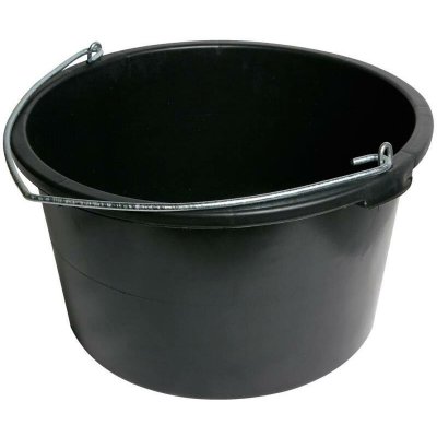 Nádoba plastová kruhová, 40 l, kovové ucho – Zboží Mobilmania