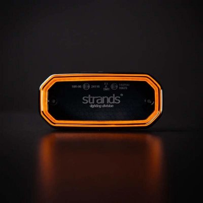 Strands LED poziční světlo 116,5mm FOR9T, 10-40V, 58LED, ECE R10, R148- oranžové | Zboží Auto