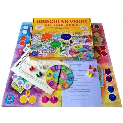 PJE Games Irregular Verbs All Year Round – Zboží Mobilmania