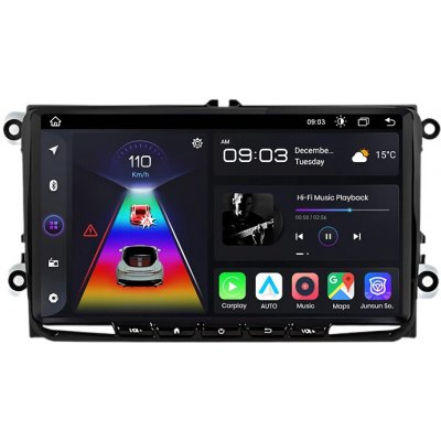 Junsun VW Passat B6 B7 T5 Tiguan Touran GOLF POLO Škoda Seat Apple CarPlay 4G | Zboží Auto