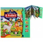 FONI Book Zvuková knížka Zvířátka na farmě Objevuj zvuky CZ verze 19x19,5cm – Hledejceny.cz