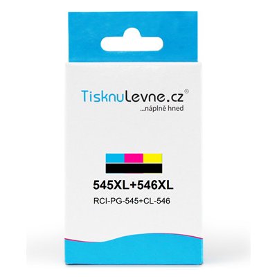 TisknuLevne.cz Canon PG-545XL+CL-546XL - Kompatibil – Hledejceny.cz