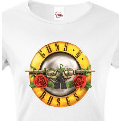 Dámské tričko Guns N’ Roses Bílá