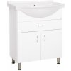 Koupelnový nábytek s umyvadlem Keramia Pro 70x56 cm bílá PRO70Z - PRO70Z