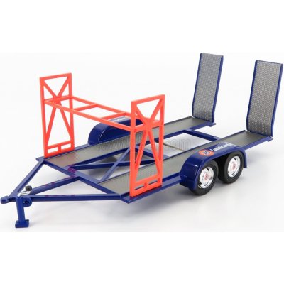 Gmp Accessories Carrello Trasporto Auto 2-assi Car Transporter Trailer Union 76 Modrá Oranžová Šedá 1:18 – Zbozi.Blesk.cz