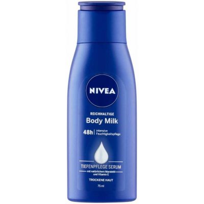 Nivea Body Milk výživné tělové mléko 75 ml – Zbozi.Blesk.cz