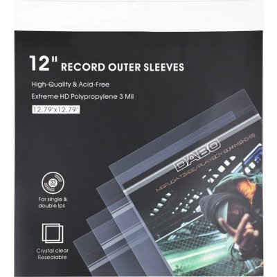 Muziker OPP Obaly na LP desky 100 – Zboží Dáma