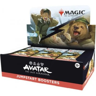 Wizards of the Coast Magic The Gathering Avatar: The Last Airbender Jumpstart Booster Box – Zboží Mobilmania