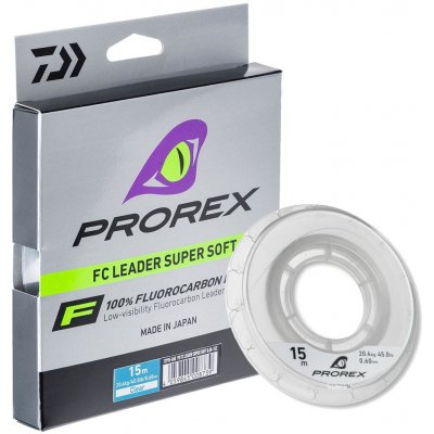 Daiwa Prorex Fluorocarbon clear 50 m 0,14 mm 1,6 kg – Sleviste.cz