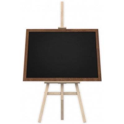 Allboards TB96_EW01 Křídová nemagnetická tabule s dřevěným rámem 90 x 60 cm – Zboží Mobilmania