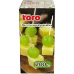 Bambusová párátka TORO 200ks – Hledejceny.cz