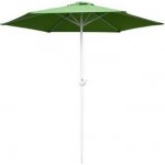 Happy Green Slunečník s kličkou Light Green 230 cm – Zboží Mobilmania