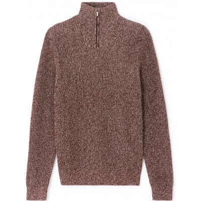 Celio svetr Metrucker se stojáčkem vínová – Hledejceny.cz