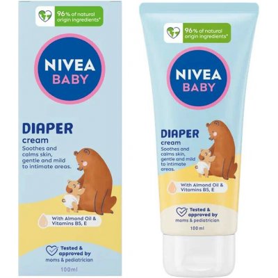 Nivea Baby Diaper Cream Na opruzeniny 100 ml – Zboží Dáma
